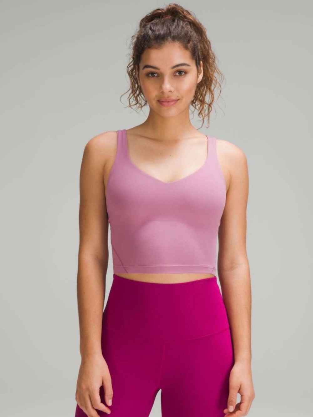 Lululemon Align Crop Tank in Velvet Dust Sz. 10